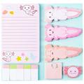 Xqumoi I Just Really Like Axolotl Sticky Notes Set 550 Sheets