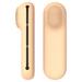 HIMIWAY Makeup Brush Holder Travel Caseï¼ŒMake Up Brush Holder Beauty Cosmetic Brush Container Small Makeup Brush Pouch Bag Brown