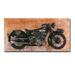 Artistic Home Gallery Brough Superior by Dario Moschetta Premium Gallery Wrapped Canvas Giclee Art - Ready to Hang - 12 x 24 x 1.5 in.