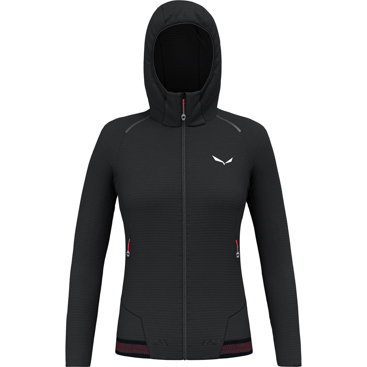 Salewa Damen Pedroc Pl Hoodie Jacke (Größe XL, schwarz)