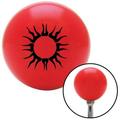 American Shifter Black Hawaiian Sun Red Shift Knob with M16 x 1.5 Insert Shifter Auto Manual Custom Brody - Red