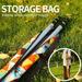 Kokovifyves Sports and Outdoors under $15 Outdoor Camping Storage Bag Canopy Pole Tent Pole Fishing Rod Finishing Hand
