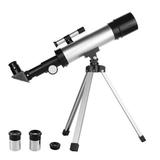 Meterk Astronomical Telescope for and Beginners 90X Magnification Telescope with Finder Scope 2 Eyepieces and Tripod