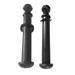 Elliptical Machine Bolts Easy to Intall Replacement Screw Parts Exercise Machines Accessories Durable Fitness Bike Bolt for Exercise Bikes Left + Right