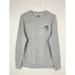 Disney Sweaters | Disney Parks Sweater Mickey Mouse 1928 Adult Medium Light Gray Pullover Lounge | Color: Gray | Size: M