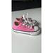 Converse Shoes | Converse All Star Youth Kids Girls Sz 5 Pink Canvas Cushioned Tongue Shoes | Color: Pink | Size: 5bb