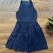 J. Crew Dresses | Jcrew Pleated Mini Dress Size 2 | Color: Blue | Size: 2