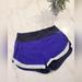 Athleta Shorts | Athleta Running Free Colorblock Active Workout Athletic Shorts | Color: Blue/Purple | Size: S