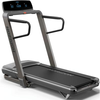 Laufband HORIZON FITNESS "Omega Z Dark Edition", grau (anthrazit), LaufbänderB:89cm H:144cm L:183cm, bis max. 20 km/h, klappbar, B:89cm H:144cm L:183cm Image