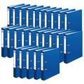 Herlitz 5450408 Ordner maX.file protect (A4, 5 cm, mit Einsteckrückenschild) blau, 25 Stück