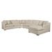 Blue/Brown Reclining Sectional - Braxton Culler Bel-Air 160" Wide Down Cushion Stationary Corner Sectional | 38 H x 160 W x 123 D in | Wayfair