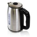 Kenmore 1.7L Cordless Electric Tea Kettle w/ 6 Temperature Pre-Sets Stainless Steel in Black/Gray | 9.5 H x 9.1 W x 5.9 D in | Wayfair KKTK1.7S-D