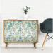 Room Mates Holalola Caribbean Peel & Stick Wallpaper Vinyl in Orange/Green/Blue | 18 W in | Wayfair RMK12154RL