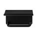 Blomus Modo Wall Mount Toilet Paper Holder Metal in Black | 5.31 H x 5.71 W x 3.74 D in | Wayfair 66456