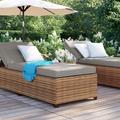 Lark Manor™ Ambroselli Chaise Lounge Set w/ Cushion | 16 H x 31 W x 77 D in | Outdoor Furniture | Wayfair F8659FC3C9DC400EAB93849DDA6420F3