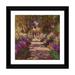 Lark Manor™ A Pathway in Monet's Garden, Giverny 1902 by Claude Monet - Wrapped Canvas Painting Print Canvas | 16 H x 16 W x 1 D in | Wayfair