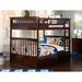 Harriet Bee Abel Full Over Full Standard Bed w/ Drawers Wood in Brown | 68.13 H x 58.38 W x 80.5 D in | Wayfair HBEE3902 40991239