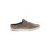 Vince. Sneakers: Gray Color Block Shoes - Women's Size 8 1/2 - Almond Toe