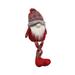 The Holiday Aisle® Large Nordic Snowflake Beanie Hat Dangle Leg Gnome | 25.5 H x 8.75 W x 5.5 D in | Wayfair A111263D9EA94371AC1EAEC13AD06215