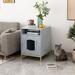 Tucker Murphy Pet™ Cat House Littell Pet Crate Manufactured Wood in Brown | 26.89 H x 18.9 W x 20.98 D in | Wayfair