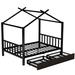 Gracie Oaks Tempa Metal Storage Bed Metal | 70.4 H x 56.5 W x 77.2 D in | Wayfair 4852A8CE624841638ABD34CA5FB8CB9C