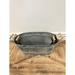 Gracie Oaks Wooden Handle 3 Piece Metal Bucket Set Metal in Brown/Gray | 7 H x 20.5 W x 9.5 D in | Wayfair 8EA74CABD9A24F5FADD8484A44554AA0