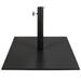 Arlmont & Co. Mylie-Rae Steel Free Standing Umbrella Base Steel in Black/Gray | 14 H x 24.5 W x 24.5 D in | Wayfair