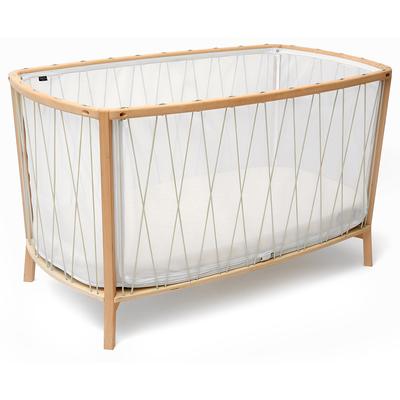 Charlie Crane KIMI Baby Bed with Organic Mattress - Desert