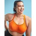 Sculptresse Non Padded Wired Sports Bra - Orange, Orange, Size 44G, Women