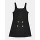 River Island Girls Button Pinafore-Grey, Grey, Size Age: 13-14 Years, Women