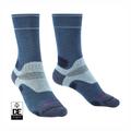 Women's Bridgedale Midweight Merino Performance Socks - Blue - Size S - Socks