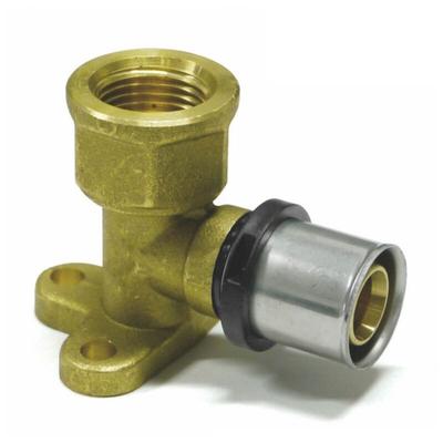 Thpress Pressfitting Wandwinkel - Wandscheibe ig, Größe 16x2 - Höhe 39 mm - Gewinde 1/2' - Sanpro Image