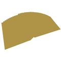 folia 6465 - Tonpapier gold matt, DIN A4, 130 g/qm, 100 Blatt - zum Basteln und kreativen Gestalten von Karten, Fensterbildern und für Scrapbooking