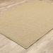 7 x10 Solid Sand Beige Indoor Outdoor Area Rug - 3 6 28.74 W x 53.15 D x 0.16 H 3 x 5 Indoor Rectangle