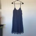Disney Dresses | Disney Lc Lauren Conrad Navy Blue And White Polka Dot Dress | Color: Blue/White | Size: 16