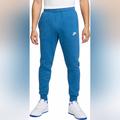 Nike Pants | Nike Men's 2xl Sportswear Club Fleece Joggers New Nike Pants Sweatpants Blue | Color: Blue | Size: Xxl