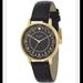 Kate Spade Accessories | Kate Spade New York Women's Metro Black Leather Quartz Fashion Watch | Color: Black | Size: Os