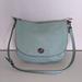 Coach Bags | Coach Mint/Sea-Foam Green Cross Body Leather Bag | Color: Blue/Green | Size: Os