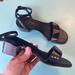 Anthropologie Shoes | Anthropologie M4de Sling-Back Sandals | Color: Black/Brown | Size: 7