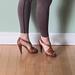 Ralph Lauren Shoes | $675 Ralph Lauren Collection Platform Heels Sandal Leather Brown Tan 6b Women | Color: Brown/Tan | Size: 6