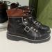 Gucci Shoes | Gucci Combat Hiking Lug Boots 8 | Color: Black/Brown | Size: 8