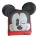 Disney Other | Mickey Mouse Dual Compartment 3d Ears Winking Mickey Insulated Lunch Box | Color: Black/Red | Size: Osbb