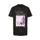 T-Shirt MISTERTEE "Kinder Kids All Day Every Pink Tee" Gr. 122/128, schwarz (black) Jungen Shirts T-Shirts