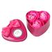 Baocc Home Decor Petal Scented Body 3Pcs Gift Bath Soap Flower Heart Decoration Rose Wedding Home Decor Artificial Flowers Hot Pink