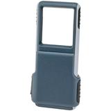 Carson Minibrite 3x Pocket Acrylic Lens Magnifier with Built-in LED Light and Sliding Case - Gray (PO-25)