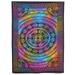 Gypsie Blu Mandala Twin Hippie Wall Tapestry Boho Wall Hanging Beach Bedspread Living Room Decor Bedsheet Tapestries