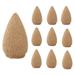 incense ceramic porcelain 20pcs burner backflow holder home decor christmas ball garland shatterproof