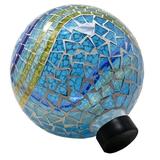 Echo Valley Oceana Mosaic Glass Gazing Globe For Home and Garden 10