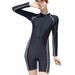 YANHAIGONG Lucky! 2023 Summer Women SuitWomen s Wetsuit Long Sleeve Jacket Neoprene Wetsuits With Front Zipper Wetsuits