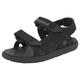 Sandale TIMBERLAND "Perkins Row 2-Strap" Gr. 39, schwarz (black) Schuhe